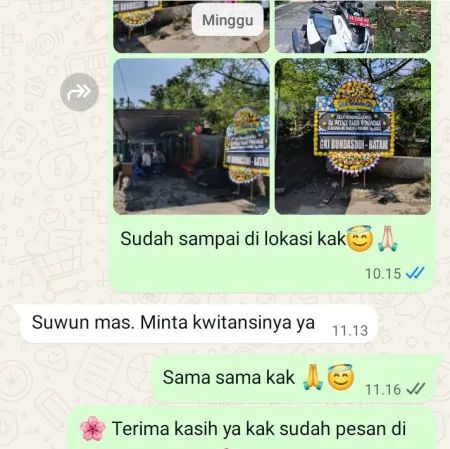 Pengiriman Papan Bunga Duka Kebon Bawang