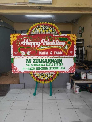 Papan Bunga di Kebon Bawang