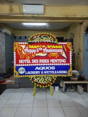 Papan Bunga di Kebon Bawang