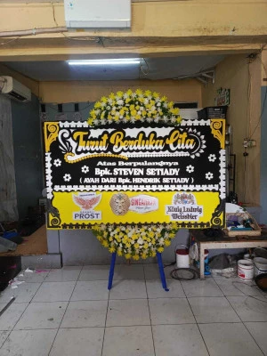 Papan Bunga di Kebon Bawang