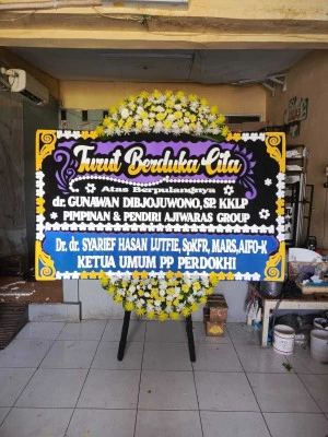 Papan Bunga di Kebon Bawang